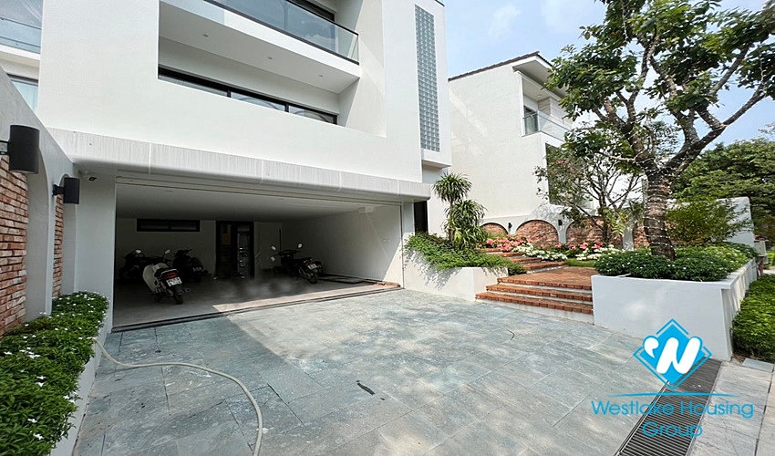 Super luxurious villa for rent in Q block, Ciputra area, Tay Ho